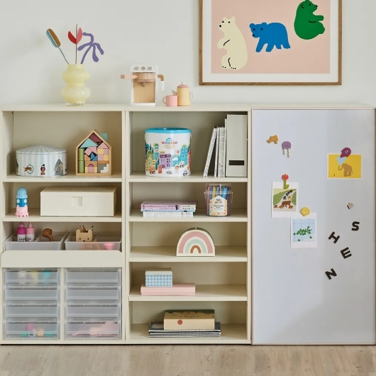 한샘 샘키즈 교구장세트 자석보드형 1800_이미지