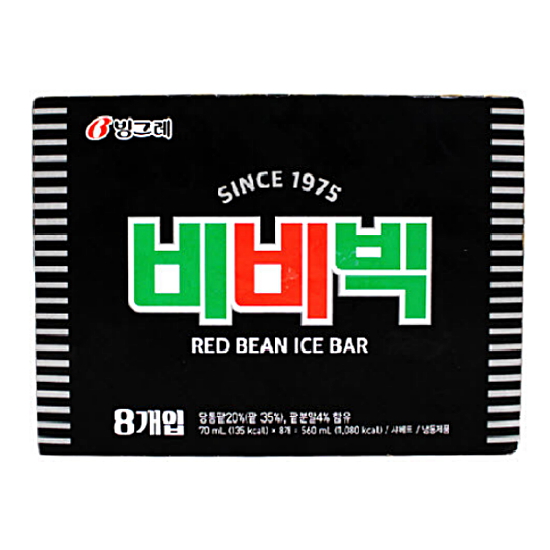 빙그레 비비빅 8개입 560ml (1개)