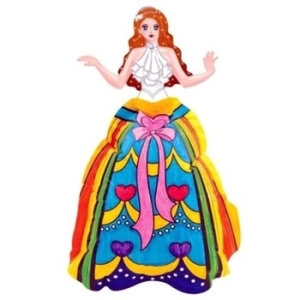 컬러룬 이사벨라 공주 만들기 칼라북 색칠놀이 색칠공 WFH0XDB_이미지