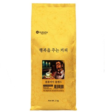 한국<b>맥널티</b> 콜롬비아 블렌드 분쇄 1kg