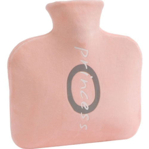 트리 레터링 보온 물주머니 핑크 800ml (1개)_이미지