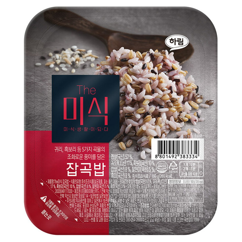 하림 더미식 잡곡밥 180g (12개)_이미지