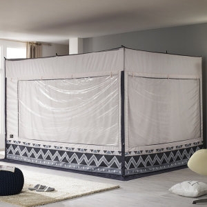 알뜨리 프리미엄 사각 난방텐트 패밀리 세트/방한 보온 실내