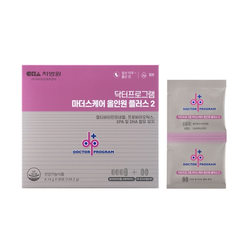 차병원 닥터프로그램 마더스케어 올인원 플러스 2단계 4.14g 30포 (5개)_이미지
