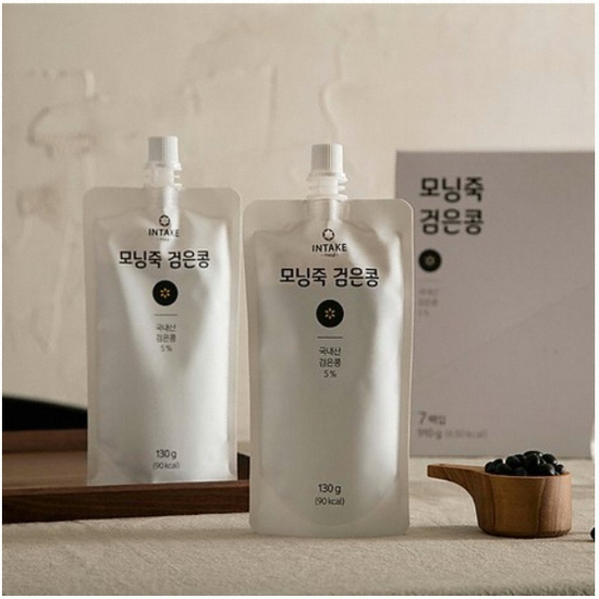 인테이크 모닝죽 검은콩 130g이미지입니다. 누르면 해당 게시물로 새창이동합니다.