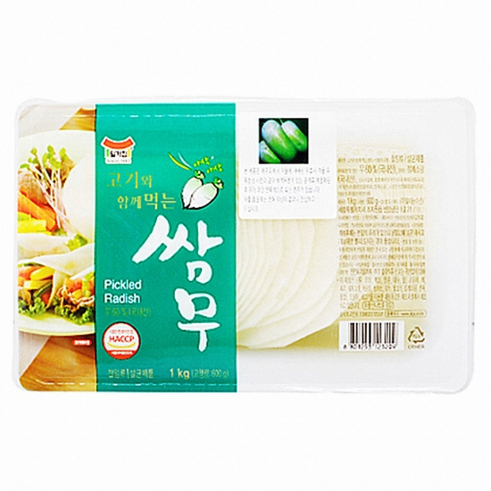 일가집 고기와 함께 먹는 쌈무 1kg (8개)_이미지