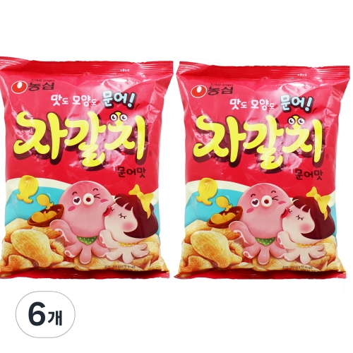 농심 자 갈 치 90g 6개