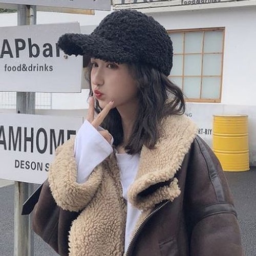 SMC 뽀글이 야구모자 S1361 왕뽀글이 볼캡 뽀글이 야구모자 S1361 왕뽀글이