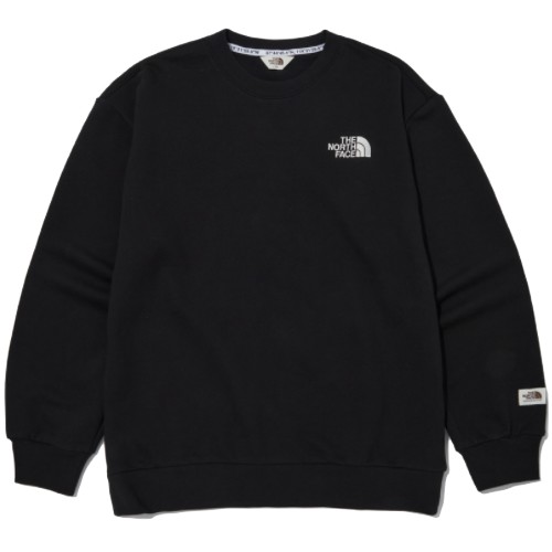 노스페이스 화이트라벨 데일리 로고 스웻셔츠 NM5MN03J