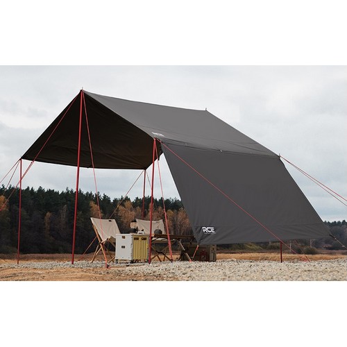 로티캠프 블랙코팅 렉타타프 (400x300cm)_이미지