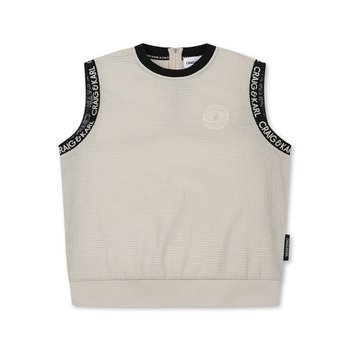 크랙앤칼골프 크랙앤칼 라운드 뒷지퍼 베스트 C261LTV060