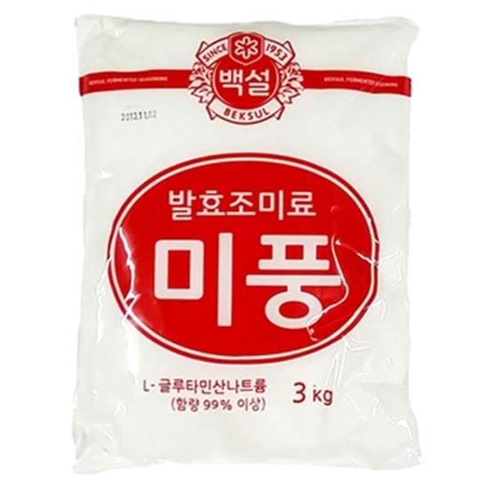 CJ제일제당 백설 미풍 3kg (1개)