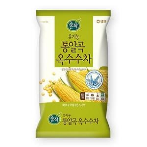 샘표식품 유기농 통알곡 옥수수차 1kg (5개)_이미지