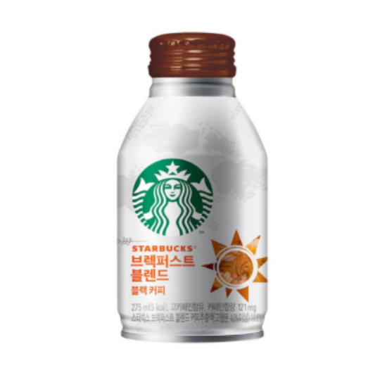 스타벅스 브렉퍼스트 블렌드 블랙커피 275ml (6개)