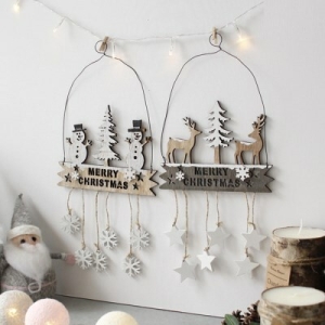 크리스마스 사슴 트리 오너먼트 1P