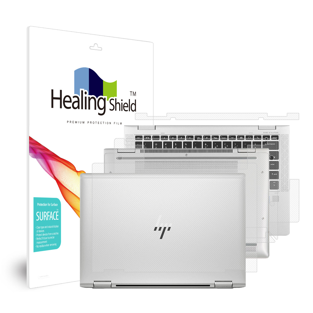 폰트리 힐링쉴드 HP 엘리트북 x360 1030 G4 무광 외부보호필름 3종 세트