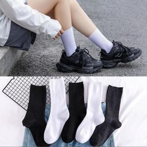 셀러허브 더망고플래닛 기본 베이직 학생양말 흰양말 검정양말 S12553370_이미지