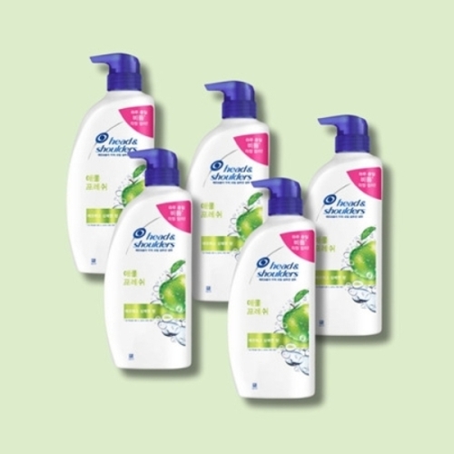 한국P&G 헤드앤숄더 애플 프레쉬 샴푸 850ml (5개)_이미지