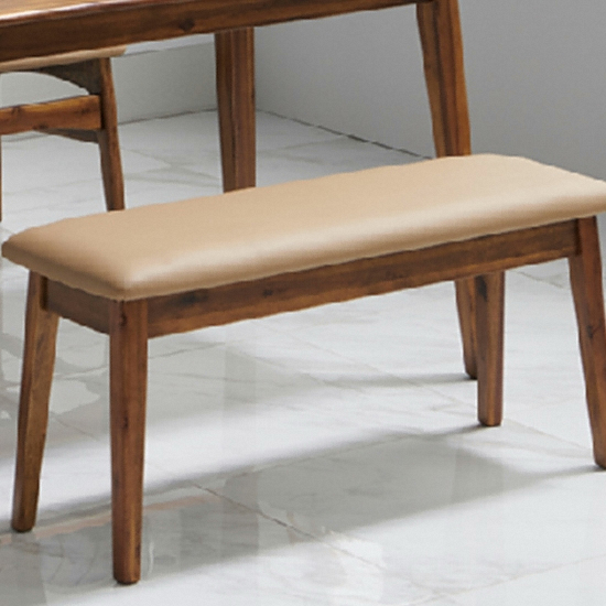 스코나 앨리다 원목 식탁 1200 (의자2개+벤치1개)_이미지