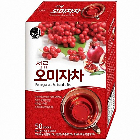 석류 오미자차 50T