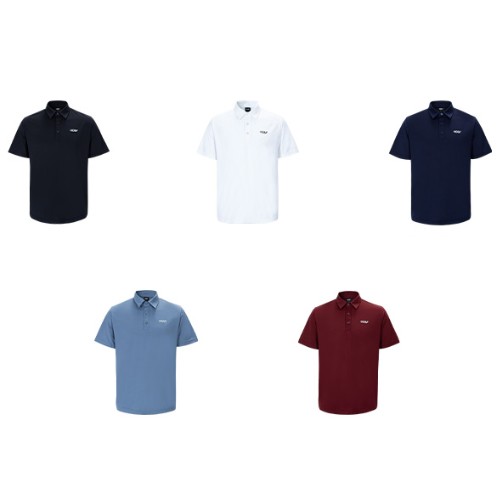 남성 데일리 기능성 반팔 카라 티셔츠 5종