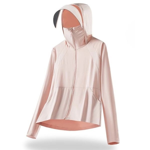 BL10302_테스자외선차단후드집업/썸머아우터/페이스커버/트렌디/라이트핏