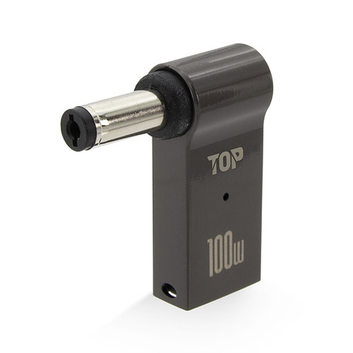 탑라인에이치디 HDTOP HT-CL034 Type C to DC 5.5x2.1 젠더_이미지