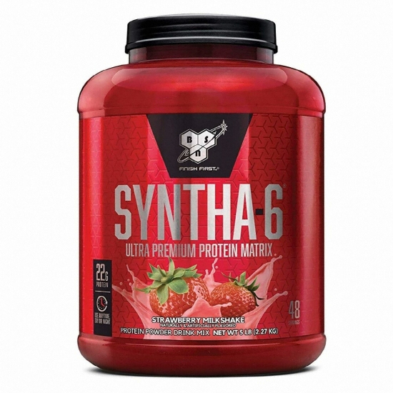 BSN 신타6 딸기 밀크쉐이크 2.27kg (해외) (3개)_이미지