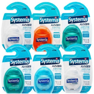 CJ라이온 시스테마 홈스케일링 스펀지 치실 40m (6개)