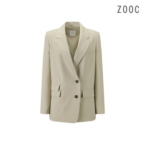 대현 ZOOC 뒷트임 절개 루즈핏 자켓 BE_V241MSF904