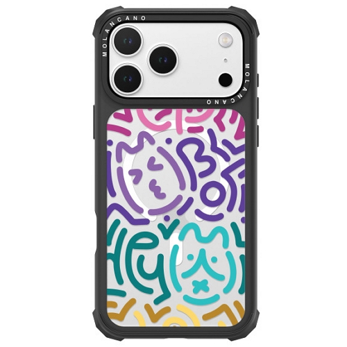 모란카노코리아 아이폰17 라인아트 임팩트 맥세이프 디자인 케이스