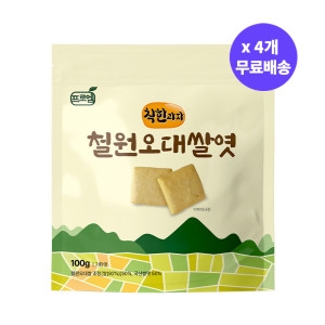 프로엠 착한과자 철원오대쌀엿 100g x 4개 수능엿 합격기원_이미지