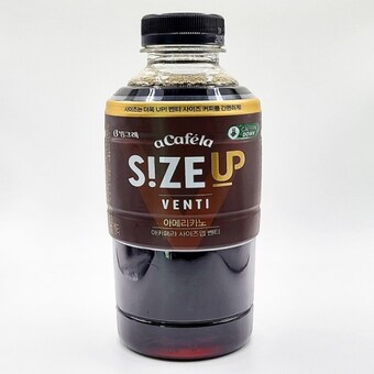 빙그레 아카페라 사이즈업 벤티 아메리카노 600ml