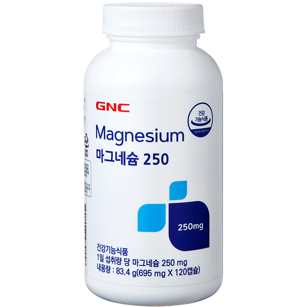 GNC 마그네슘 250 120캡슐 (1개)