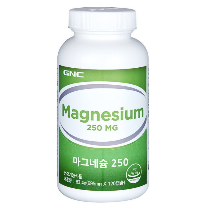 GNC 마그네슘 250 120캡슐 (1개)_이미지