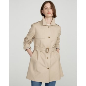 닥스레이디스 여성 트윌 조직 면혼방 클래식 트렌치 코트 DLCO5BE21I1_이미지