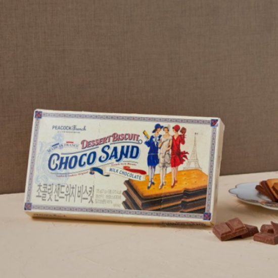 이마트 피코크 초콜릿 샌드위치 비스킷 5개입 135g