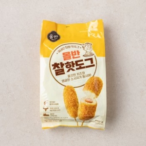 신세계푸드 올반 올반 찰 핫도그 400g