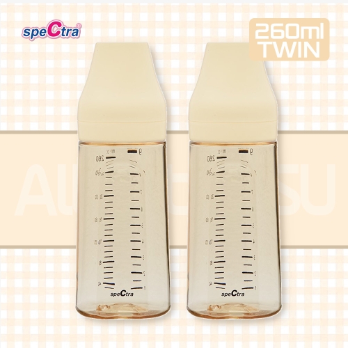 스펙트라 올셋 PPSU 젖병 260ml (노꼭지) (2개)_이미지