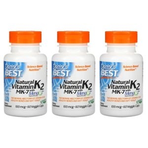 닥터스베스트 내추럴 비타민 K2 MK-7 100mcg 60캡슐 (3개)_이미지