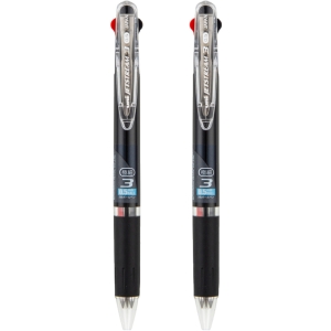 유니 제트스트림 3색 볼펜 0.5mm SXE3-404-05 2개 블랙_이미지