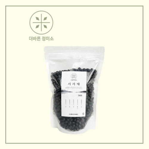 보성특수농산 더바른 정미소 서리태 500g
