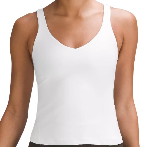  룰루레몬 얼라인 웨이스트 렝스 탱크 LW1DTXS [0002,화이트]