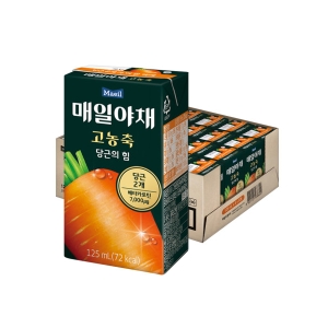 매일유업 매일야채 고농축 당근의 힘 125ml (12개)_이미지