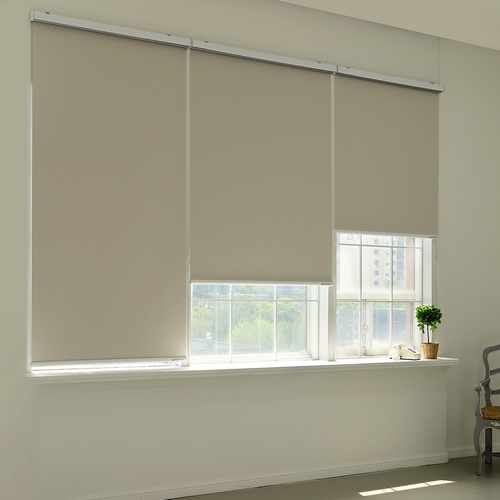 창안애 다크니스 암막 방염 롤스크린 (140x210cm)_이미지