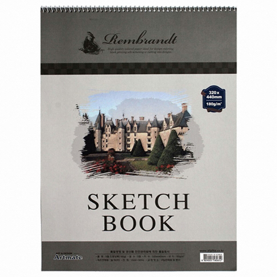 알파  0108136    스케치북 5절  180g  108136