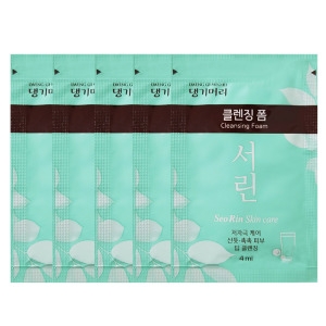 댕기머리 서린 일회용 클렌징폼 4ml 2000개 세안제 폼클렌징_이미지