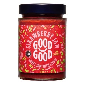  굿굿잼 무설탕 저칼로리잼 스테비아 딸기잼 330g