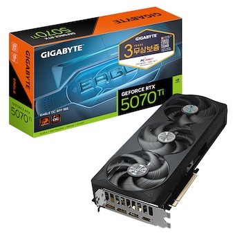 GIGABYTE 지포스 <b>RTX</b> <b>5070</b> <b>Ti</b> EAGLE OC SFF D7 <b>16GB</b> 피씨디렉트