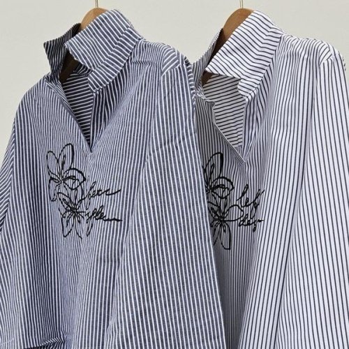 시드마켓 데이반오픈플라워셔츠 409S665S 빅사이즈 여성